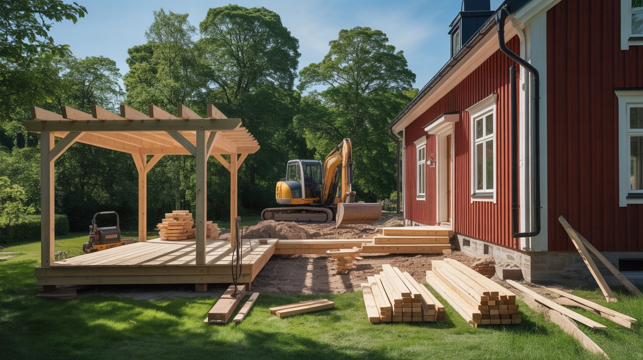 Renovering Ombyggnad Tillbyggnad